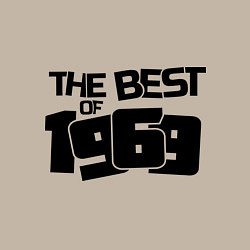 Свитшот хлопковый мужской The best of 1969, цвет: миндальный — фото 2