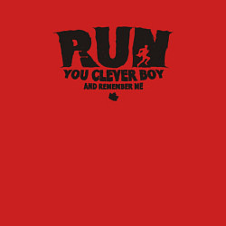 Свитшот хлопковый мужской Run you clever boy, цвет: красный — фото 2