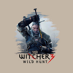 Свитшот хлопковый мужской The Witcher 3, цвет: миндальный — фото 2