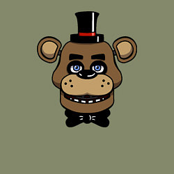 Свитшот хлопковый мужской Freddy FNAF, цвет: авокадо — фото 2