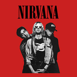 Свитшот хлопковый мужской Nirvana Group, цвет: красный — фото 2