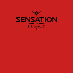 Свитшот хлопковый мужской Sensation: The Legacy, цвет: красный — фото 2