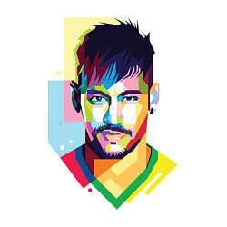 Свитшот хлопковый мужской Neymar: fun-art, цвет: белый — фото 2