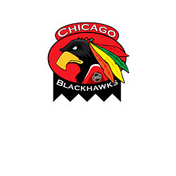 Свитшот хлопковый мужской Chicago Blackhawks Hockey, цвет: белый — фото 2
