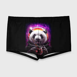 Мужские плавки Panda Cosmonaut, цвет: 3D-принт
