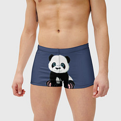 Мужские плавки Милая Панда Sweet Panda, цвет: 3D-принт — фото 2