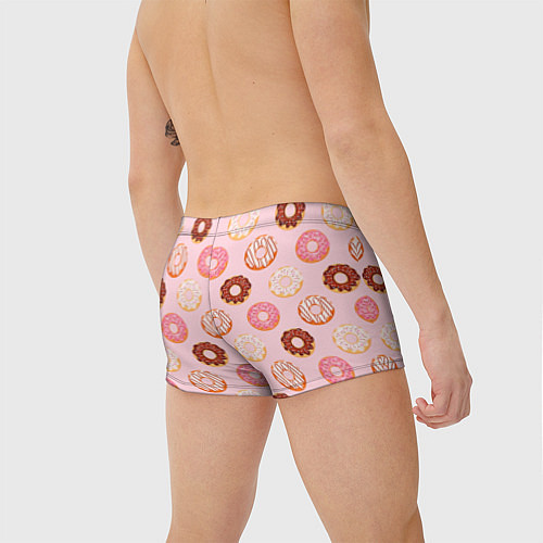 Мужские плавки Pink donuts / 3D-принт – фото 4