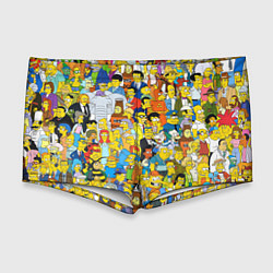 Мужские плавки Simpsons Stories, цвет: 3D-принт