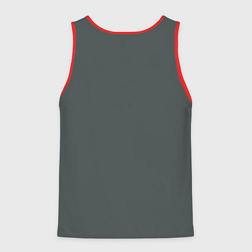 Мужская майка без рукавов Vikings: Ragnarr Lodbrok / 3D-Красный – фото 2