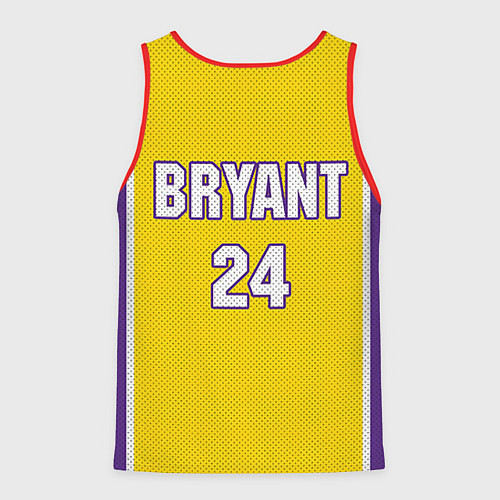 Мужская майка без рукавов Lakers 24 / 3D-Красный – фото 2