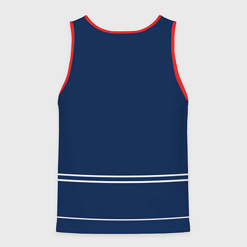 Мужская майка без рукавов Bay Lightning / 3D-Красный – фото 2