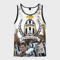 Майка-безрукавка мужская Juventus5, цвет: 3D-черный