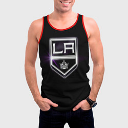 Майка-безрукавка мужская Los Angeles Kings, цвет: 3D-красный — фото 2