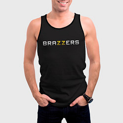 Майка-безрукавка мужская Brazzers, цвет: 3D-черный — фото 2