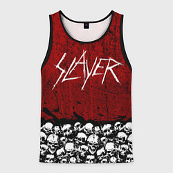 Майка-безрукавка мужская Slayer Red, цвет: 3D-черный