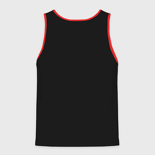 Мужская майка без рукавов AC/DC: Rock You / 3D-Красный – фото 2