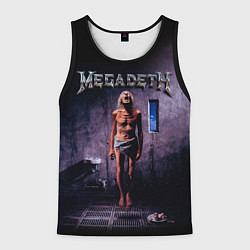 Майка-безрукавка мужская Megadeth: Madness, цвет: 3D-черный