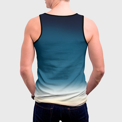 Мужская майка без рукавов Destiny 8 / 3D-Черный – фото 4