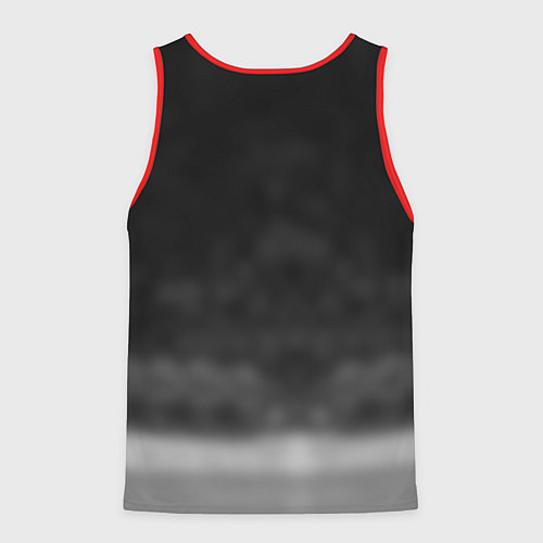 Мужская майка без рукавов Криштиану Роналду / 3D-Красный – фото 2
