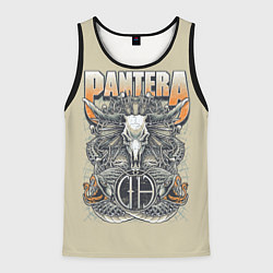 Майка-безрукавка мужская Pantera: Wild Goat, цвет: 3D-черный