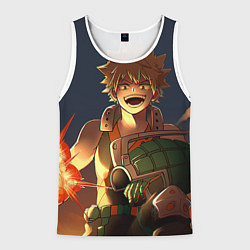 Мужская майка без рукавов Моя геройская академия