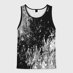 Майка-безрукавка мужская GRAY&BLACK, цвет: 3D-черный