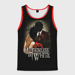 Майка-безрукавка мужская Motionless in White: Love, цвет: 3D-красный