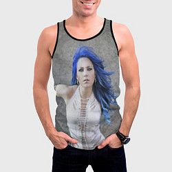 Майка-безрукавка мужская Arch Enemy: Alissa White-Gluz, цвет: 3D-черный — фото 2