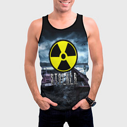 Майка-безрукавка мужская S.T.A.L.K.E.R: Radiation, цвет: 3D-черный — фото 2