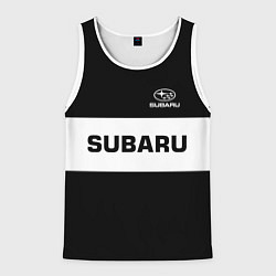 Мужская майка без рукавов Subaru: Black Sport