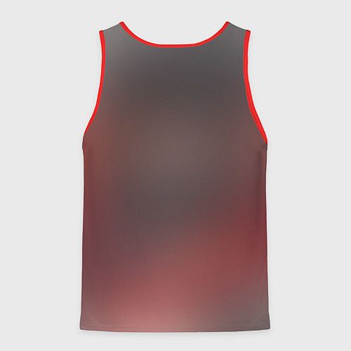 Мужская майка без рукавов Рюко / 3D-Красный – фото 2