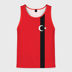 Майка-безрукавка мужская Турция, цвет: 3D-красный