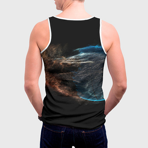 Мужская майка без рукавов 30 Seconds to Mars / 3D-Белый – фото 4