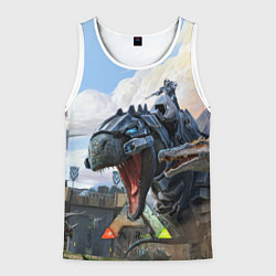 Майка-безрукавка мужская ARK: Survival Evolved, цвет: 3D-белый