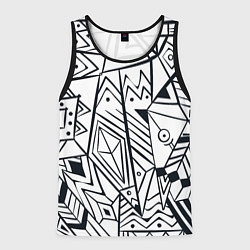 Майка-безрукавка мужская Boho Style, цвет: 3D-черный