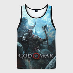 Майка-безрукавка мужская God of War: Dynasty, цвет: 3D-черный