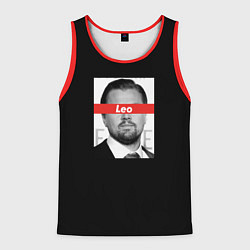 Майка-безрукавка мужская Leo Supreme, цвет: 3D-красный