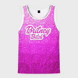 Мужская майка без рукавов Britney Bitch