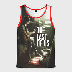 Майка-безрукавка мужская The Last of Us: Guitar Music, цвет: 3D-красный