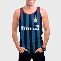 Майка-безрукавка мужская Inter: Icardi 18-19, цвет: 3D-красный — фото 2