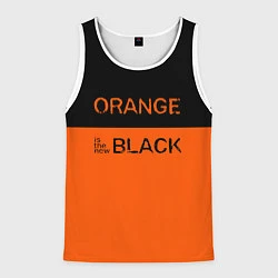 Майка-безрукавка мужская Orange Is the New Black, цвет: 3D-белый