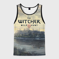 Майка-безрукавка мужская The Witcher 3: Wild Hunt, цвет: 3D-черный