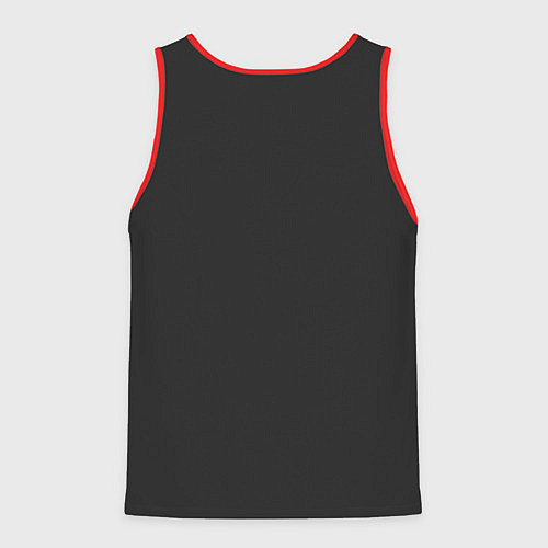 Мужская майка без рукавов Iceland Style / 3D-Красный – фото 2