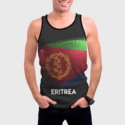 Майка-безрукавка мужская Eritrea Style, цвет: 3D-черный — фото 2