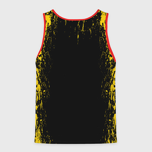 Мужская майка без рукавов 21 Pilots: Yellow & Black / 3D-Красный – фото 2