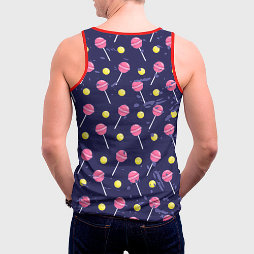 Мужская майка без рукавов GONE Fludd / 3D-Красный – фото 4