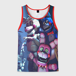 Майка-безрукавка мужская Five Nights at Freddys, цвет: 3D-красный