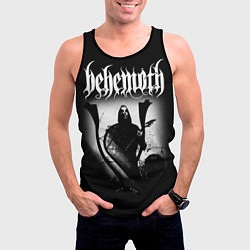 Майка-безрукавка мужская Behemoth: Black Metal, цвет: 3D-черный — фото 2