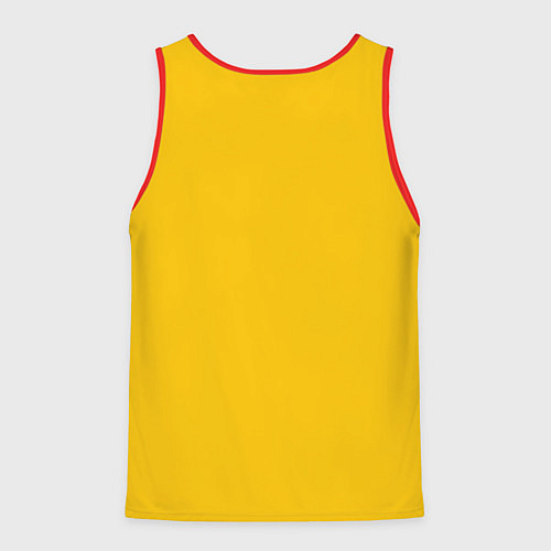 Мужская майка без рукавов ASAP Rocky: Yellow Testing / 3D-Красный – фото 2