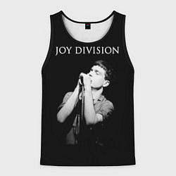 Майка-безрукавка мужская Joy Division, цвет: 3D-черный